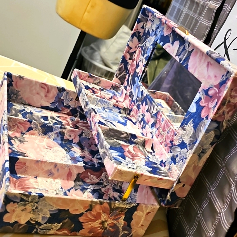 Floral Jewelry Box